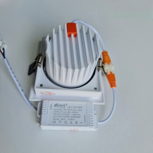 Đèn LED âm trần Anfaco AFC 764/1-12W 3 chế độ