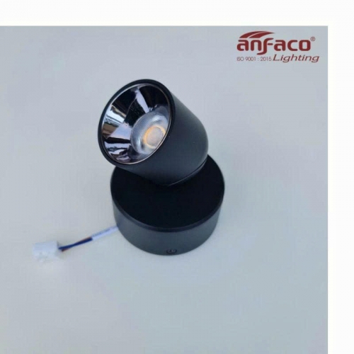 Đèn LED tiêu điểm Anfaco AFC 816D 7W thân đen