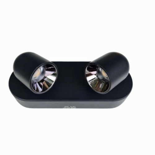 Đèn LED tiêu điểm Anfaco AFC 818D/2-7Wx2 thân đen