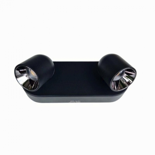 Đèn LED tiêu điểm Anfaco AFC 818D/2-7Wx2 thân đen