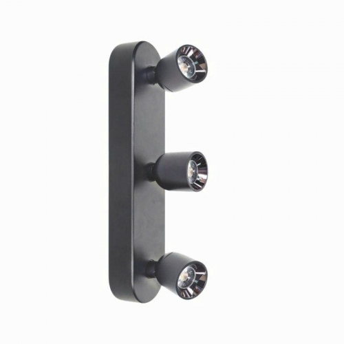 Đèn LED tiêu điểm Anfaco AFC 818D/3-7Wx3 thân đen