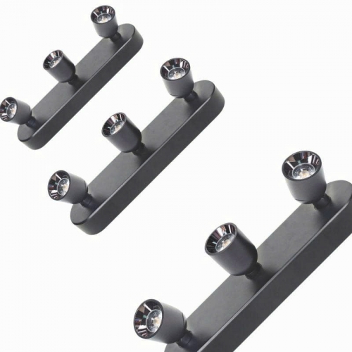 Đèn LED tiêu điểm Anfaco AFC 818D/3-7Wx3 thân đen