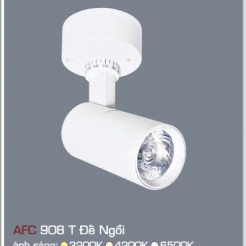 Đèn LED tiêu điểm Anfaco AFC 908T 15W đế ngồi, thân trắng