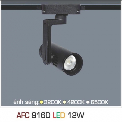 Đèn LED tiêu điểm Anfaco gắn ray AFC 916D 12W