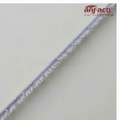 Thanh nhôm LED định hình uốn cong âm viền Anfaco B15-1T