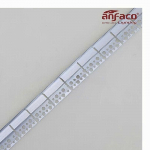 Thanh nhôm LED định hình uốn cong âm viền Anfaco B15-1D