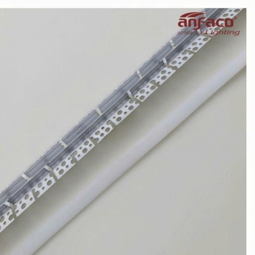 Thanh nhôm LED định hình uốn cong âm viền Anfaco B15-2T