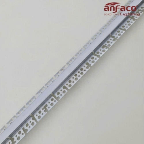 Thanh nhôm LED định hình uốn cong âm viền Anfaco B15-2T