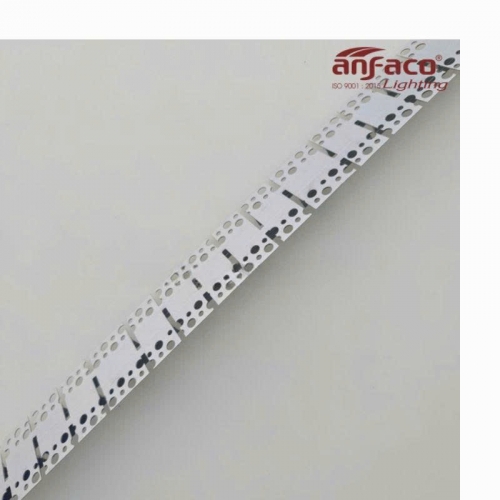 Thanh nhôm LED định hình uốn cong âm viền Anfaco B15-2T