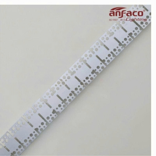 Thanh nhôm LED định hình uốn cong âm viền Anfaco B15-2D