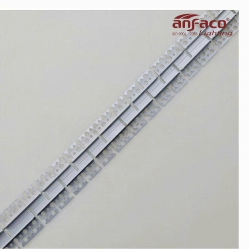 Thanh nhôm LED định hình uốn cong âm viền Anfaco B15-2D