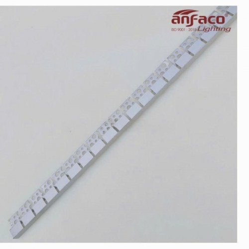 Thanh nhôm LED định hình uốn cong âm viền Anfaco B20-1T