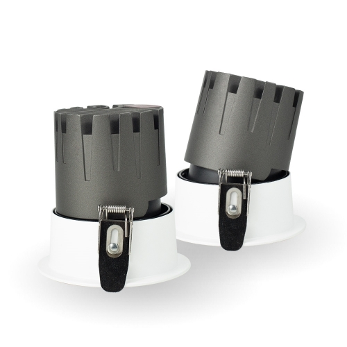 Đèn led âm trần chiếu rọi ZIRCON 16W, chip Samsung, choá đen/chóa trắng DA-DLRS-16SS-T103-T/V/TT