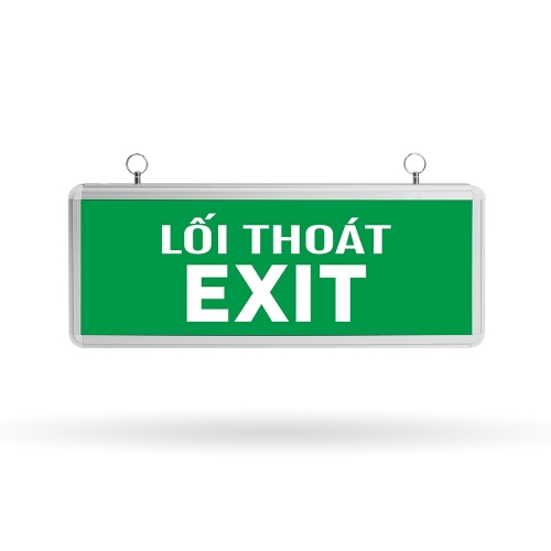 Đèn Exit, công suất 3W, chỉ hướng lối thoát, 01 mặt EX-3-1M