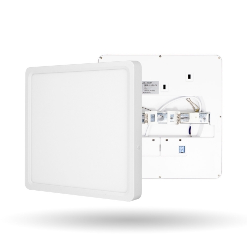 Đèn led ốp trần cảm biến 18W, vuông, ánh sáng chuyển màu OTCB-18-V230-CM