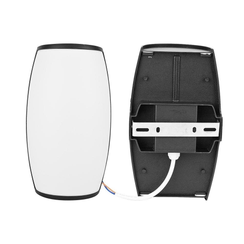 Đèn tường tràn viền Kingeco 18W vỏ trắng DTTV-18-T/V-T