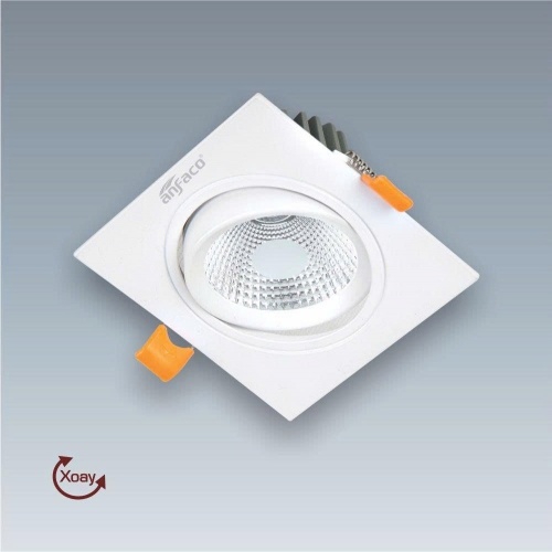 Đèn âm trần downlight Anfaco AFC 732 12W đổi màu