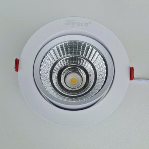 Đèn âm trần downlight Anfaco AFC 734 9W Đổi màu