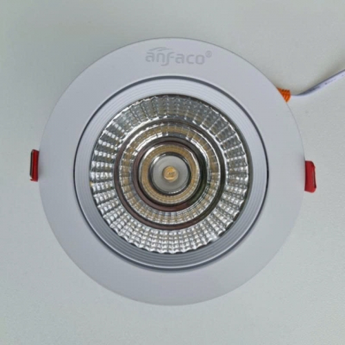 Đèn âm trần downlight Anfaco AFC 734 7W Đổi màu
