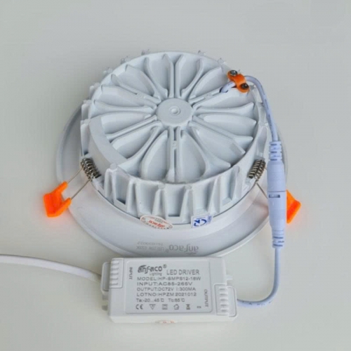 Đèn âm trần downlight Anfaco AFC 523 7W 3 chế độ
