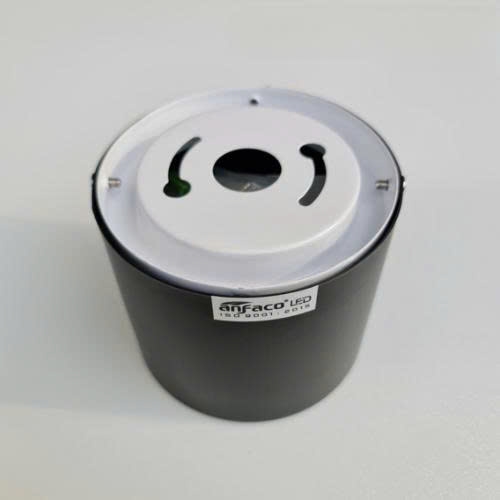 Đèn ốp nổi cao cấp Anfaco AFC 646D vỏ đen 12W