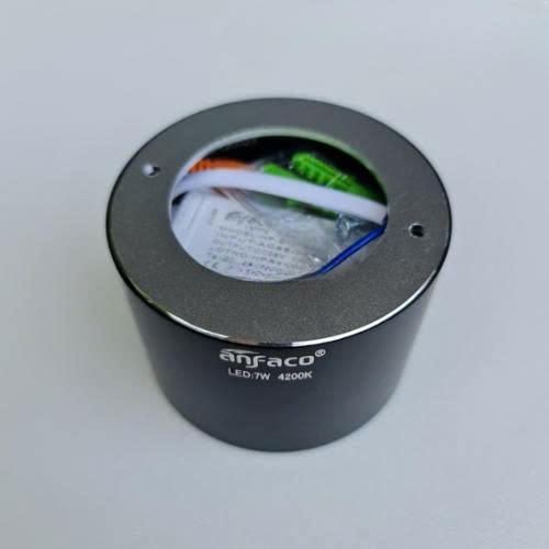 Đèn lon nối Anfaco AFC 553D vỏ đen 12W