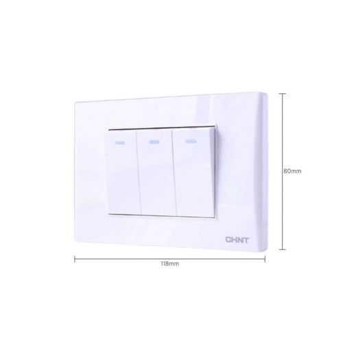 Bộ 3 công tắc một chiều NEW3-V00520