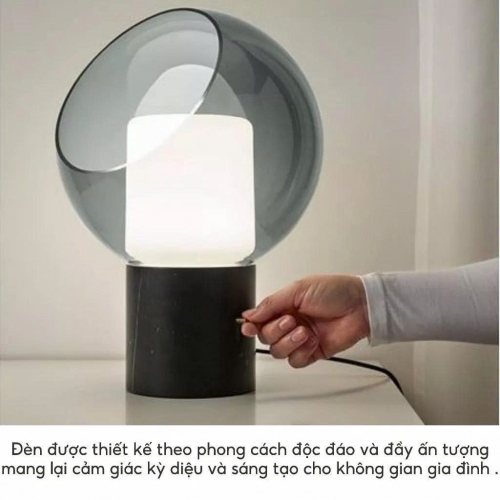 Đèn Bàn DB06 355 Decor Lighting Bóng LED 3000K Thân Tròn