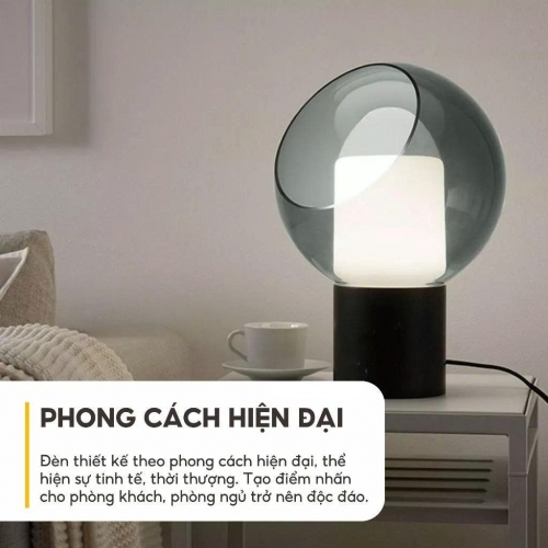 Đèn Bàn DB06 355 Decor Lighting Bóng LED 3000K Thân Tròn