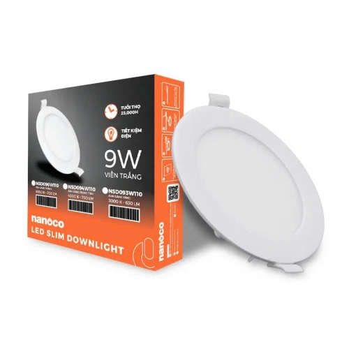 Đèn LED downlight siêu mỏng - Hera Series NSD094W110