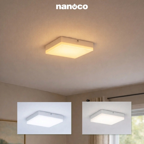 Đèn LED Panel ốp trần nổi vuông Nanoco - Nancy series NRP15C1S