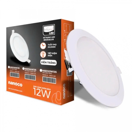 Đèn LED downlight siêu mỏng - Hera Series NSD12CW135