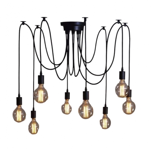 Đèn Thả Thiết Kế TTK07T8 355 Decor Lighting Bóng E27 Trang Trí Không Gian Sang Trọng