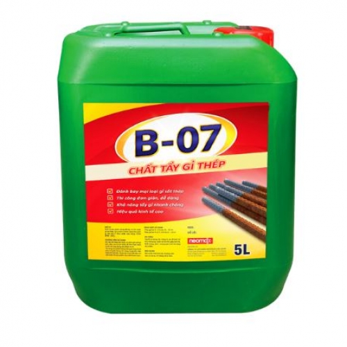 Tẩy gỉ thép, bảo quản thép B-07
