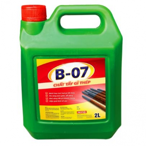 Tẩy gỉ thép, bảo quản thép B-07