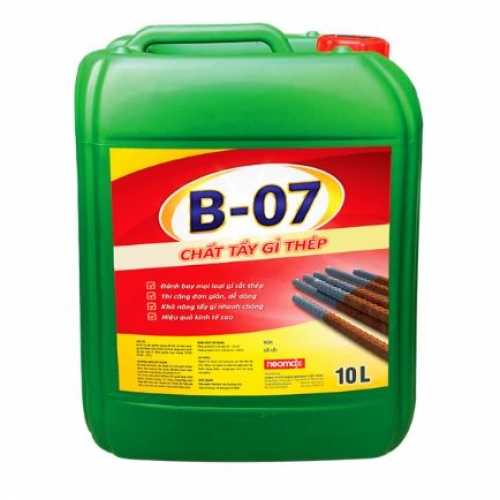 Tẩy gỉ thép, bảo quản thép B-07